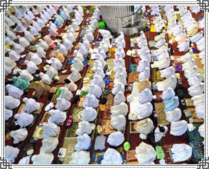Muslims in Jakarta Mosque, Indonesia