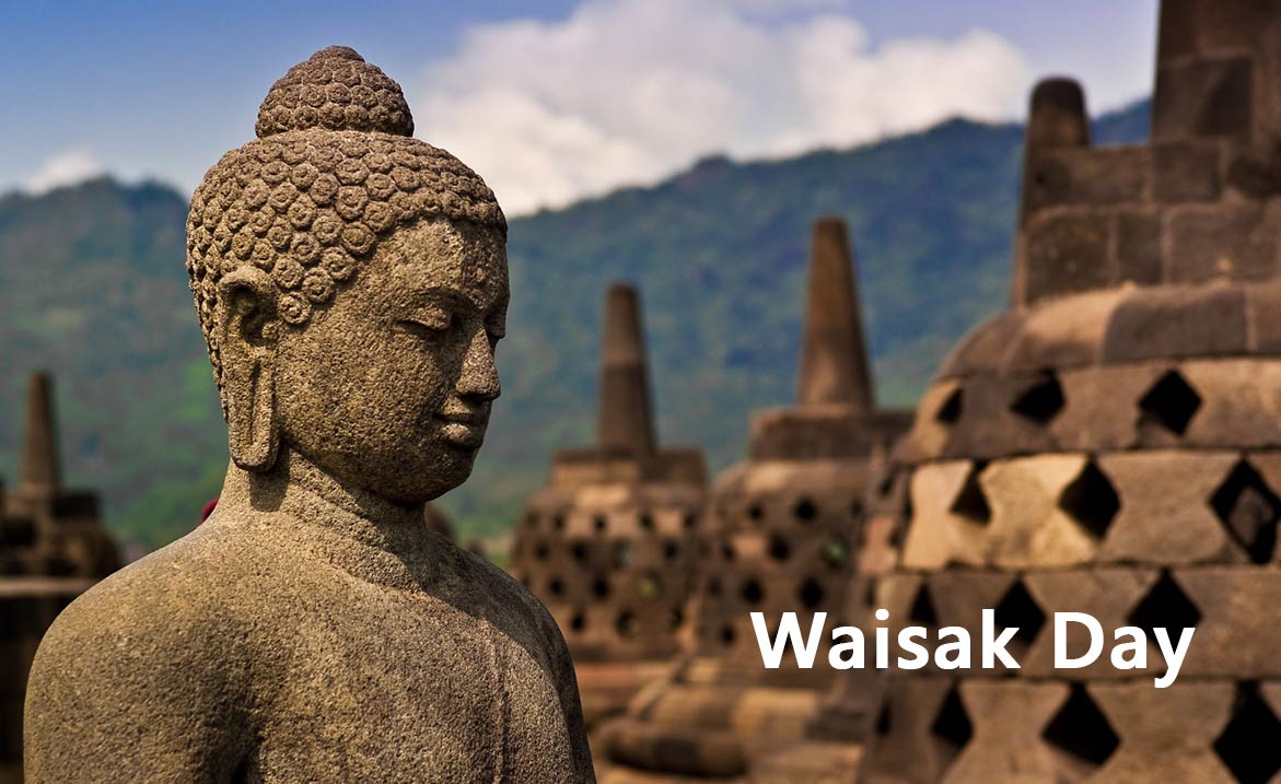 Waisak Day in Indonesia